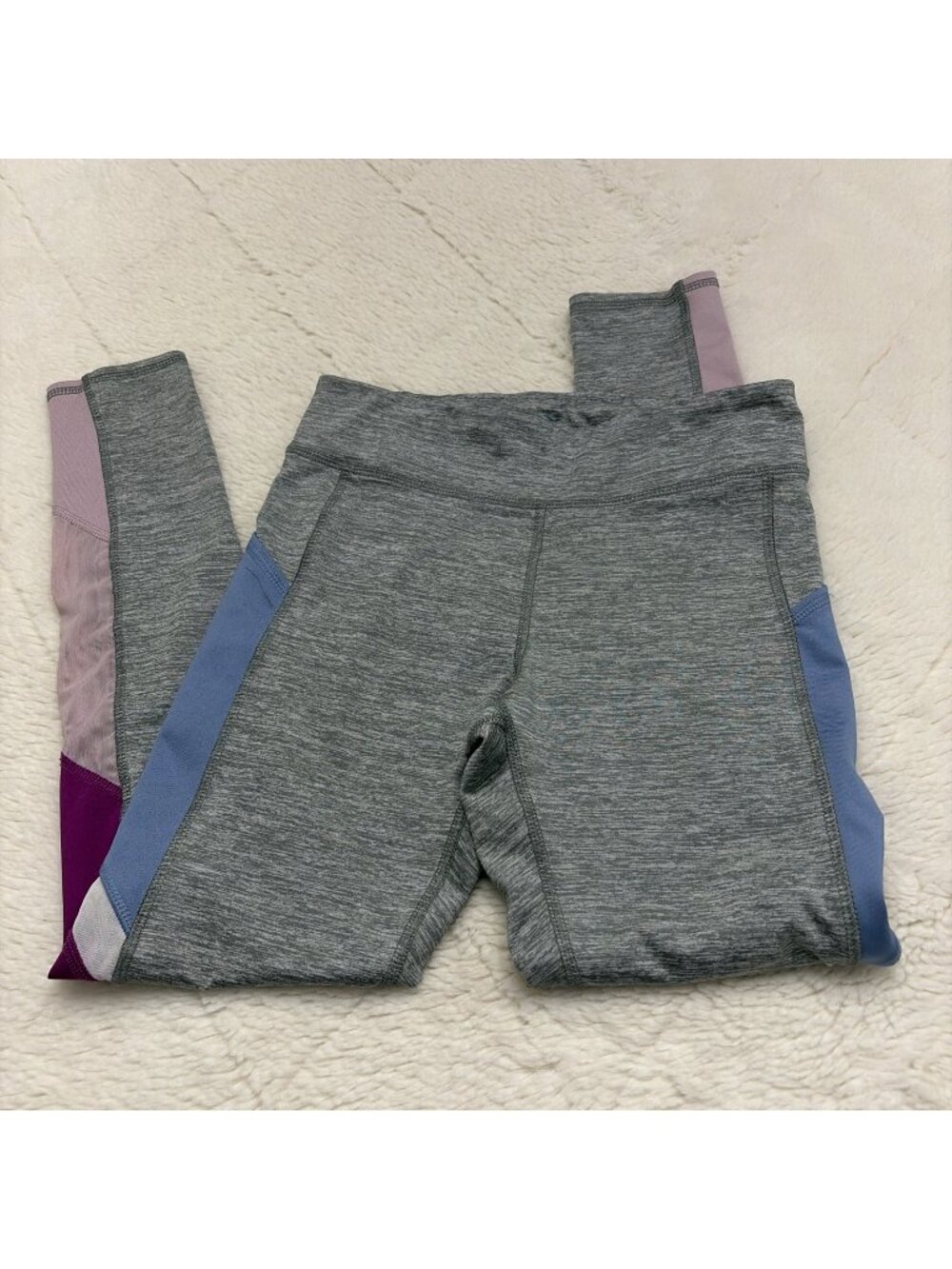 Old Navy Active Go Dry Multicolor Leggings Girls Extra Large 14 Play Ready